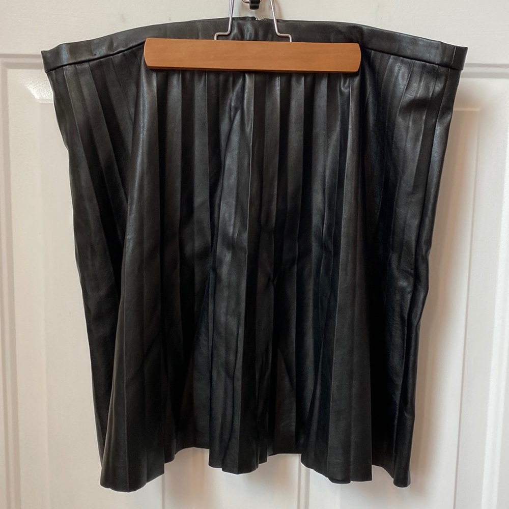 J. Crew Faux Leather Skirt 16